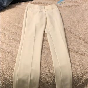 White dress pants